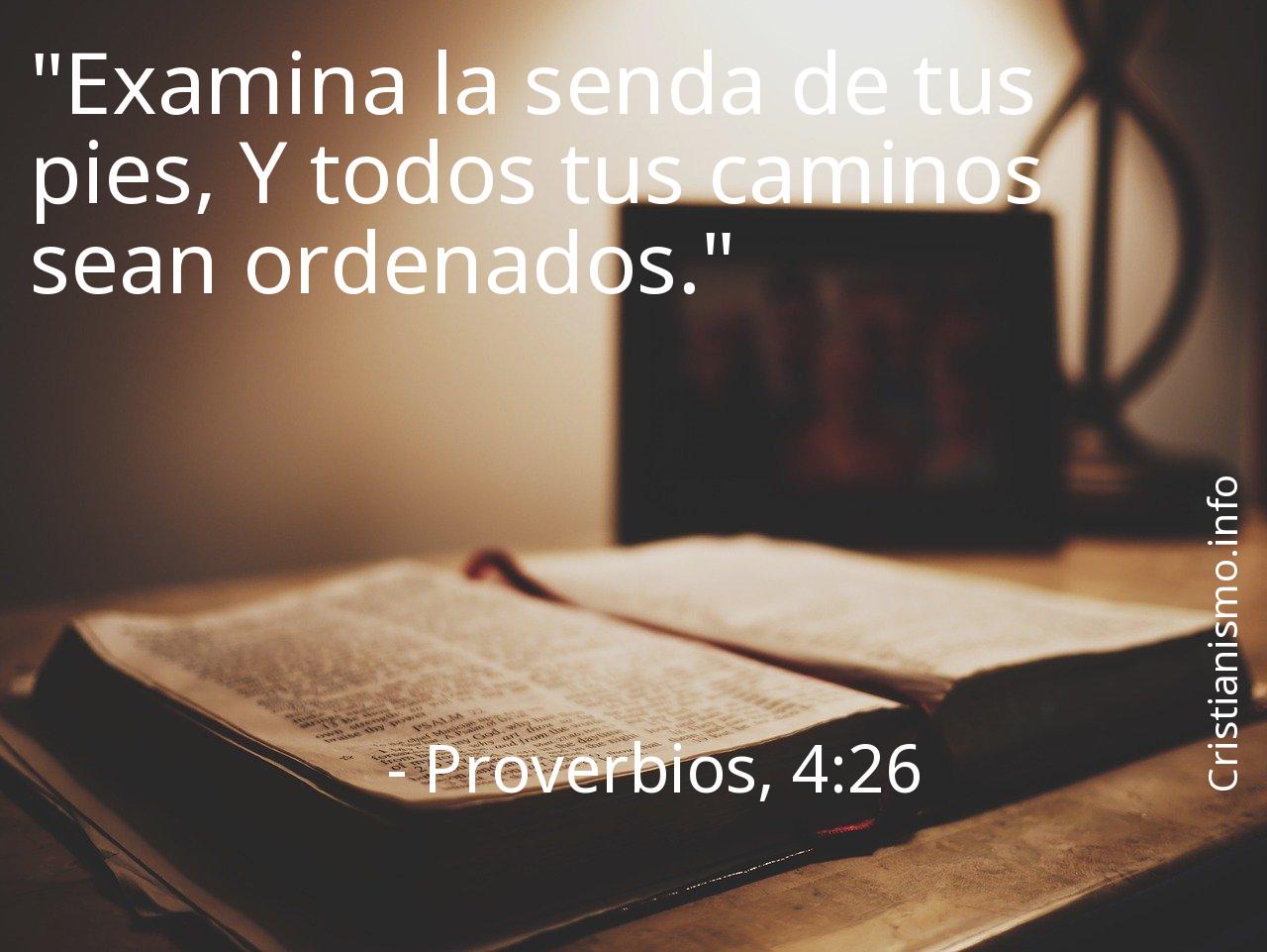 Proverbios 4 26